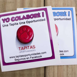 Adhesivo "Yo colaboré!"