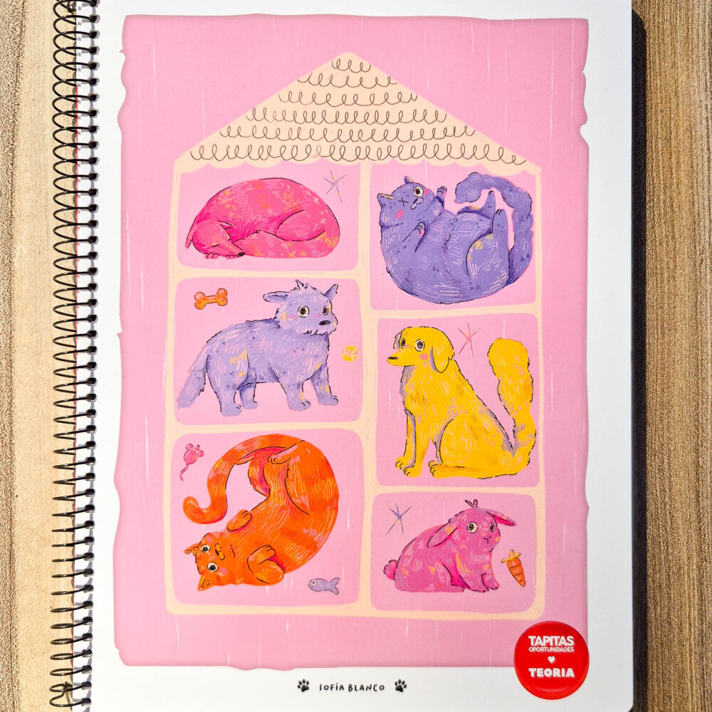Cuadernola Tapitas + Teoría - por Sofía Blanco