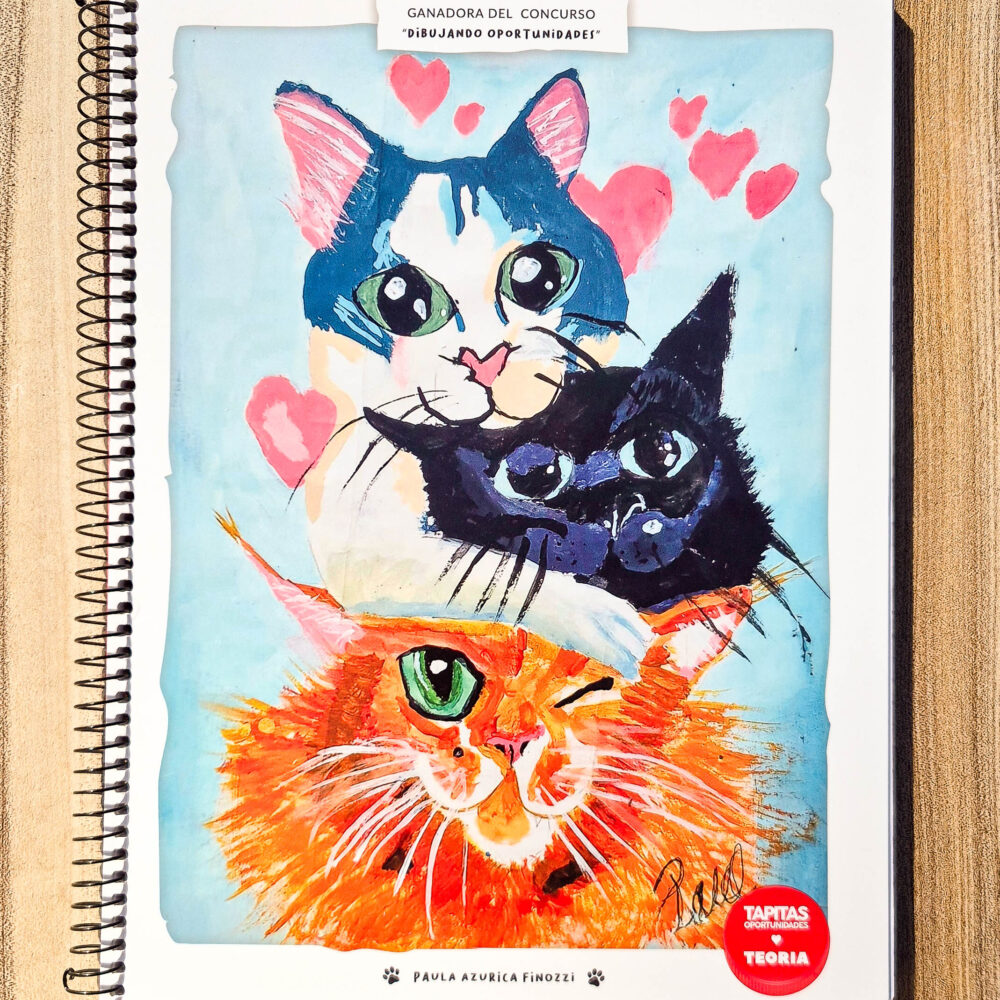 Cuadernola Tapitas + Teoría - por Paula Azurica Finozzi