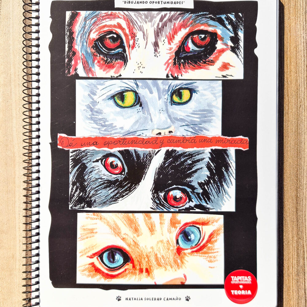 Cuadernola Tapitas + Teoría - por Natalia Soledad Camaño