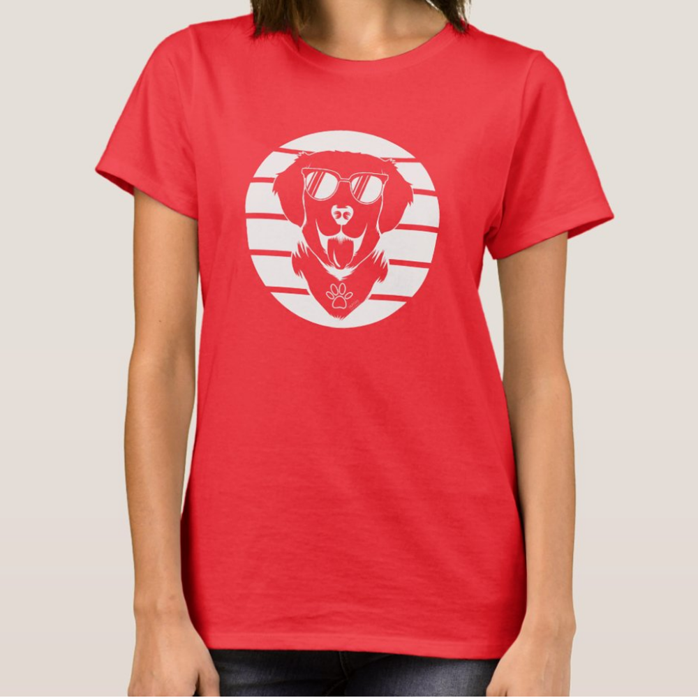 Camiseta Perro Roja Talle 16