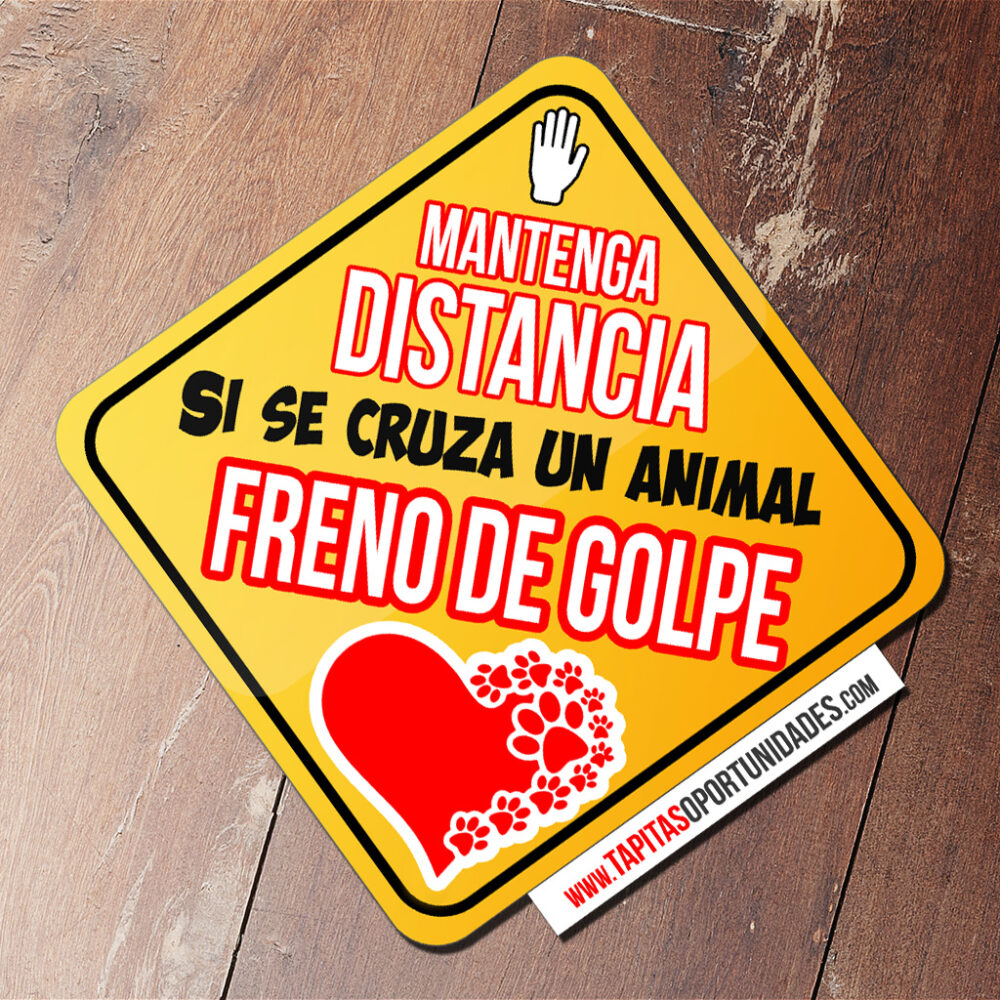 Sticker Mantenga Distancia