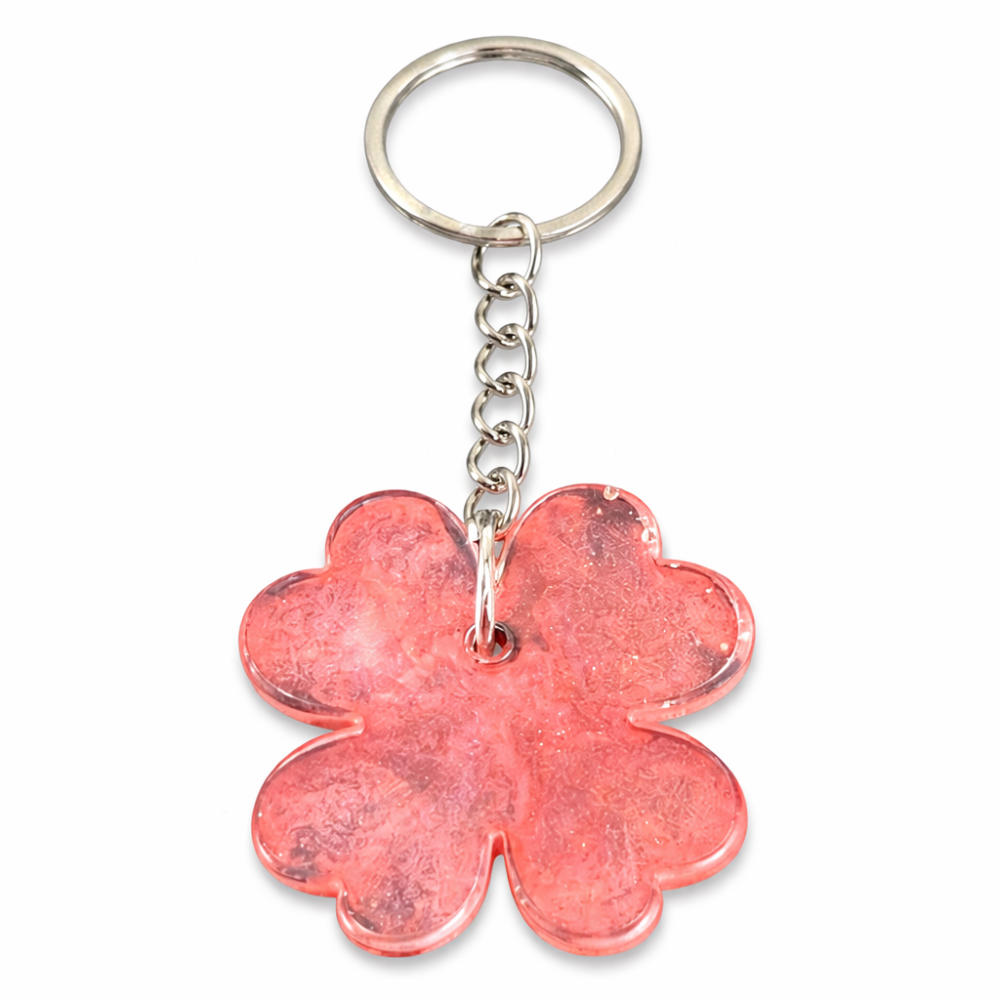 Llaverito de resina Trebol