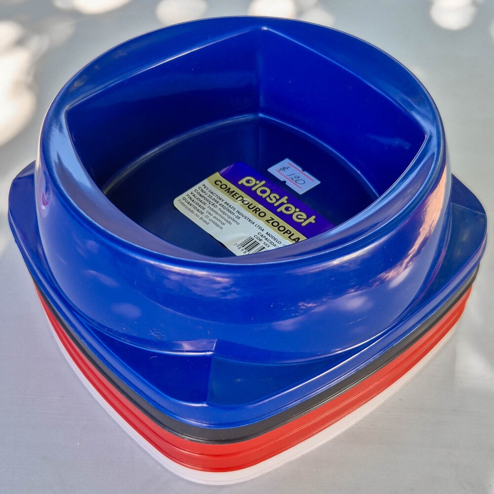 Comedero para Mascotas Zoo Plast - Varios Tamaños y Colores