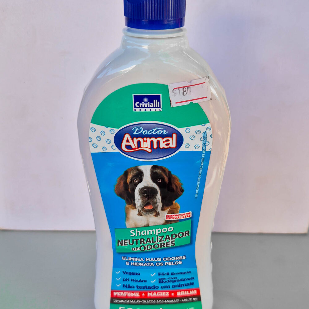 Shampoo Neutralizador de Olores para Perros 500 ml